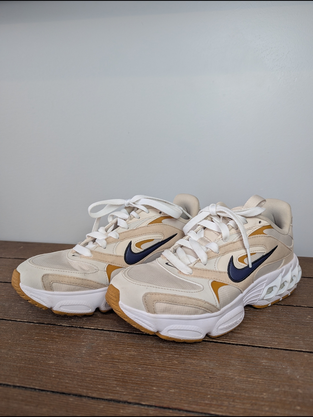 Nike Women's Size 6.5 Zoom Air Fire "Light Orewood" Running Shoes